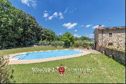 PERIOD VILLA WITH POOL AND GUESTHOUSE FOR SALE TUSCANY, AREZZO