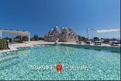 TRULLI, LUXURY BOUTIQUE HOTEL FOR SALE IN CEGLIE MESSAPICA, APULIA