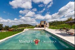 LUXURY DESIGN VILLA FOR SALE IN TUSCANY, VOLTERRA