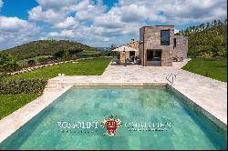 LUXURY DESIGN VILLA FOR SALE IN TUSCANY, VOLTERRA