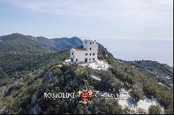 LUXURY SEA VIEW VILLA FOR SALE ARGENTARIO, FORMER LIGHTHOUSE TUSCAN COAST