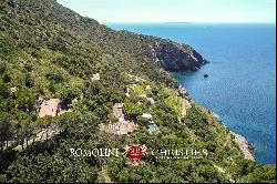 WATERFRONT COASTAL WINE ESTATE, VILLAS SEA ACCESS FOR SALE ARGENTARIO TUSCANY