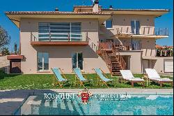 MODERN ECO-FRIENDLY VILLA WITH OLIVE GROVE FOR SALE TUSCANY