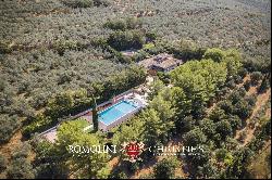 MODERN VILLA WITH OLIVE GROVE FOR SALE UMBRIA ASSISI