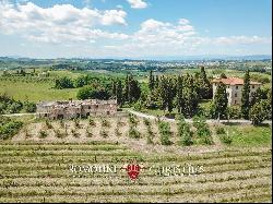 PERIOD VILLA TO BE RESTORED FOR SALE IN CHIANTI