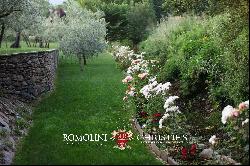 VILLA WITH OLIVE GROVE FOR SALE IN CASTIGLION FIORENTINO, TUSCANY