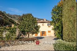 VILLA WITH OLIVE GROVE FOR SALE IN CASTIGLION FIORENTINO, TUSCANY