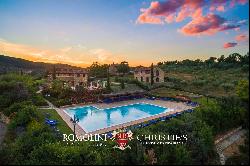 CHIANTI ARETINO, 80 HA ESTATE WITH RESORT AND VINEYARD FOR SALE