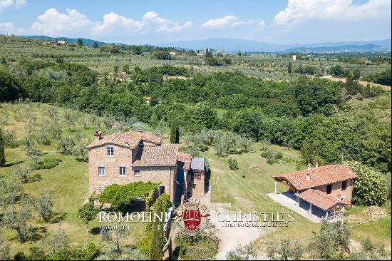 ECO-FRIENDLY FARMHOUSE WITH GARDEN AND OLIVE GROVE FOR SALE TUSCANY