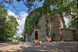 VILLA WITH PANORAMIC VIEW FOR SALE IN ANGHIARI, TUSCANY