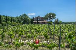 WINE ESTATE WITH 13 HA OF VINEYARDS FOR SALE ON THE TRASIMENO LAKE, UMBRIA