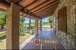 WINE ESTATE WITH 13 HA OF VINEYARDS FOR SALE ON THE TRASIMENO LAKE, UMBRIA