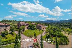 85 HA ESTATE WITH HAMLETS AND CHIANTI VINEYARD FOR SALE, TUSCANY