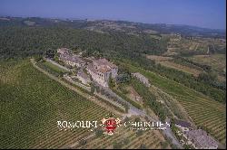 CASTLE FOR SALE ITALY, CHIANTI CLASSICO WINE RY DOCG TUSCANY AREA