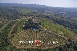 CASTLE FOR SALE ITALY, CHIANTI CLASSICO WINE RY DOCG TUSCANY AREA