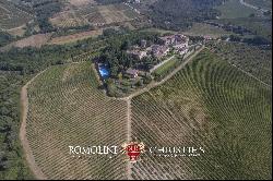 CASTLE FOR SALE ITALY, CHIANTI CLASSICO WINE RY DOCG TUSCANY AREA