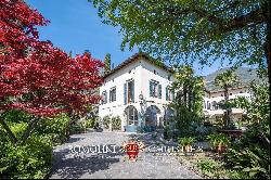 HISTORIC LAKEFRONT VILLA WITH BOTANIC GARDEN FOR SALE LAKE ISEO