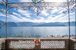 HISTORIC LAKEFRONT VILLA WITH BOTANIC GARDEN FOR SALE LAKE ISEO