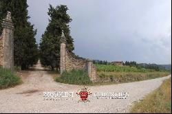 TUSCAN ESTATE WITH MANOR VILLA, 10 HA OF LAND, VINEYARDS,OLIVE GROVE FOR SALE IN ITALY, T