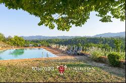 VILLA WITH VINEYARDS AND AGRITURISMO FOR SALE IN TUSCANY, CHIANTI