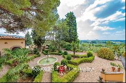 LUXURY RESTORED VILLA FOR SALE  30 MINUTES FROM FLORENCE, CHIANTI CLASSICO VINEYARDS