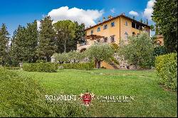 LUXURY RESTORED VILLA FOR SALE  30 MINUTES FROM FLORENCE, CHIANTI CLASSICO VINEYARDS