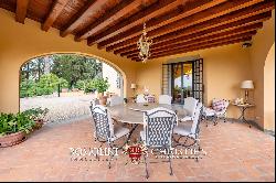 LUXURY RESTORED VILLA FOR SALE  30 MINUTES FROM FLORENCE, CHIANTI CLASSICO VINEYARDS