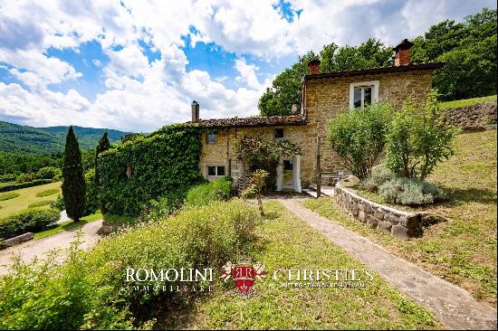 Tuscany - FARMHOUSE WITH PANORAMIC VIEWS FOR SALE IN CASENTINO