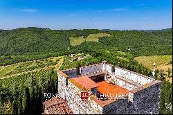 CASTLE FOR SALE IN A PANORAMIC POSITION IN CHIANTI CLASSICO