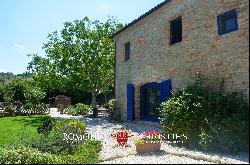 RESTORED FARMHOUSE FOR SALE JUST 30' FROM THE SEA, MARCHE