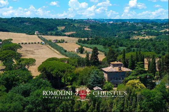 ORGANIC ESTATE WITH AGRITURISMO AND OLIVE GROVE FOR SALE BETWEEN UMBRIA AND LAZIO