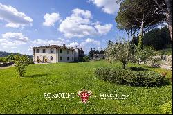 MANORIAL VILLA WITH VINEYARDS FOR SALE IN CHIANTI RUFINA, TUSCANY