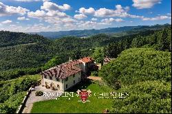 MANORIAL VILLA WITH VINEYARDS FOR SALE IN CHIANTI RUFINA, TUSCANY