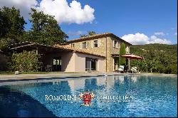 LUXURY VILLA WITH TRASIMENO VIEW FOR SALE IN UMBRIA