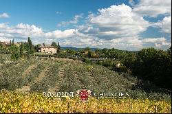 COUNTRY HOUSE OVERLOOKING SAN GIMIGNANO FOR SALE IN TUSCANY