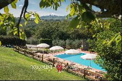 COUNTRY HOUSE OVERLOOKING SAN GIMIGNANO FOR SALE IN TUSCANY