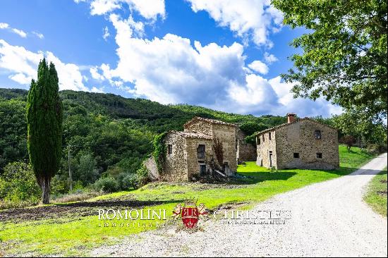 RURAL HAMLET TO BE RESTORED FOR SALE IN UMBRIA, CITTa DI CASTELLO