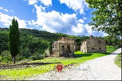 RURAL HAMLET TO BE RESTORED FOR SALE IN UMBRIA, CITTa DI CASTELLO