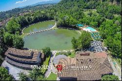 RESORT WITH RESTAURANT AND PRIVATE LAKES FOR SALE NEAR FLORENCE, TUSCANY