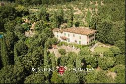 LUXURY VILLA WITH VIEW OVER FLORENCE FOR SALE IN FIESOLE, TUSCANY