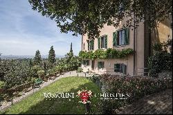 LUXURY VILLA WITH VIEW OVER FLORENCE FOR SALE IN FIESOLE, TUSCANY