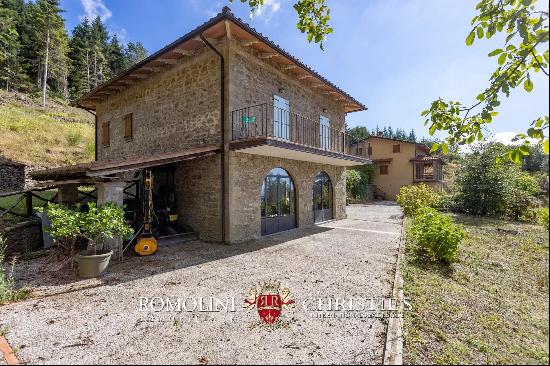 DETACHED VILLAS WITH GARDEN FOR SALE IN CASENTINO, TUSCANY