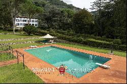 PERIOD VILLA WITH PARK AND POOL FOR SALE IN CAMAIORE, TUSCANY