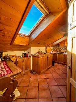 ATTIC IN A TYPICAL AMPEZZO HOUSE