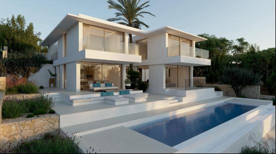 Modern villa close to the sea for sale in Capdepera, Mallorca, Capdepera 07580