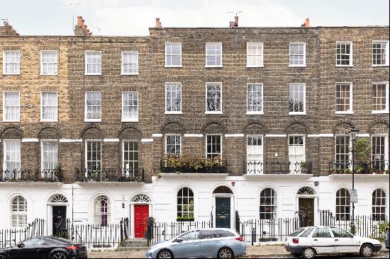 A five bedroom, Grade II listed, Georgian townhouse in the heart of Clerkenwell; located o