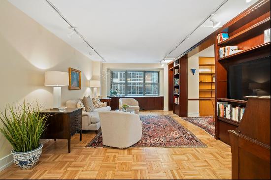 Welcome to a sprawling, two bedroom, two bath home in 360 East 72nd Street - one of the