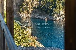 Saracen tower in the heart of the Amalfi coast