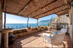 Saracen tower in the heart of the Amalfi coast