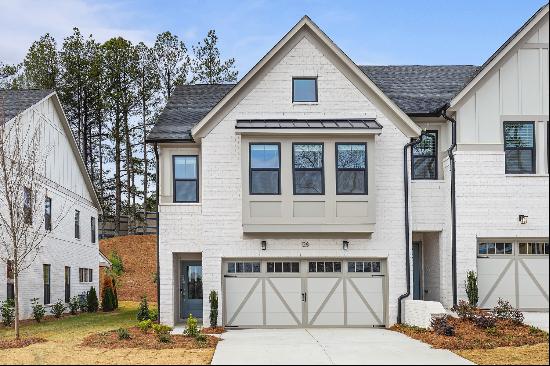 Brand New End Unit Townhome in a Quaint Enclave in the Heart of Johns Creek